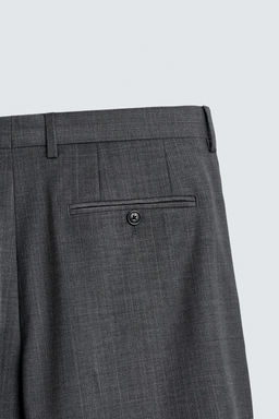 PANTAL?N TRAJE RAYA DIPLOM?TICA / Gris - Zara фото 8