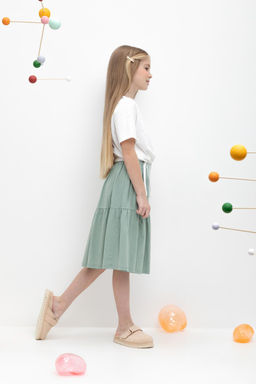 Crockid _ КР 7131/холодная мята к479 юбка для дев  фото 4