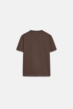 BASIC COTTON T-SHIRT - Zara фото 39