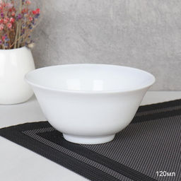 Пиала 120 мл 90 мм белая для соуса и варенья F40 (white) (уп144)