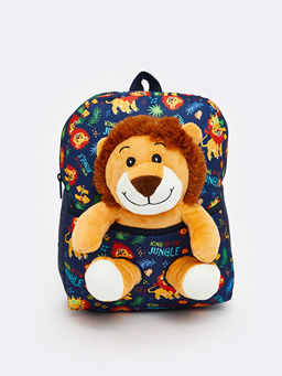 Aslan Fig?rl? Erkek ?ocuk S?rt ?antas?