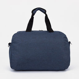 Сумка спортивная на молнии, 3 наружных кармана, цвет синий - Simaland фото 3