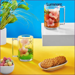 Люминарк Кружка ФИТНЕС 320мл Микс декоров Цветы (Бергамот, Белая Орхидея, Уотер колор, Латон) /Люминарк/ - Luminarc фото 10