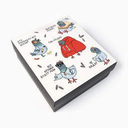 Набор подарочный KAFTAN «Голубь», носки 3 пары, размер 41-44 (27-29 см), термос