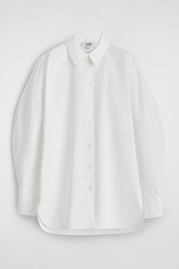 CAMISA REDONDEADA DE ALGOD?N PIMA