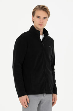 U. S. Polo Assn / Мужской черный вязаный кардиган - U.s. polo assn фото 8