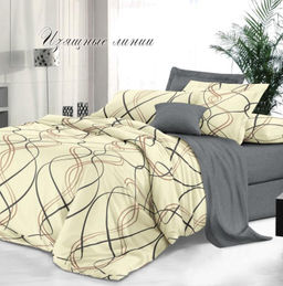 КПБ Элитный сатин Изящные линии Евро