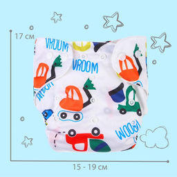 Многоразовый подгузник Машинки - Крошка я фото 11