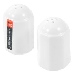 "ДМ" Солонка и перечница фарфоровые "Граненые" (Китай)