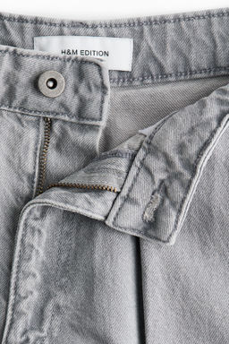Barrel Leg Regular Waist Jeans - H&m фото 3