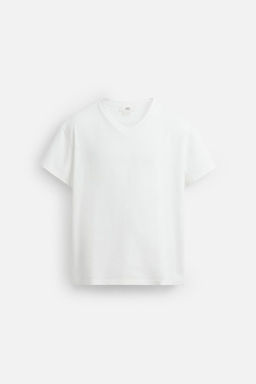 LIMITED EDITION V-NECK T-SHIRT - Zara фото 6