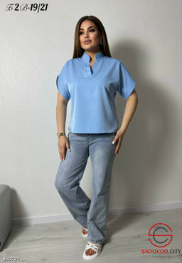 Футболка женская из хлопка