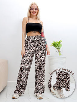 Брюки с разрезами