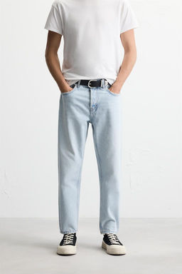 SLIM CROPPED-FIT JEANS - Zara фото 23