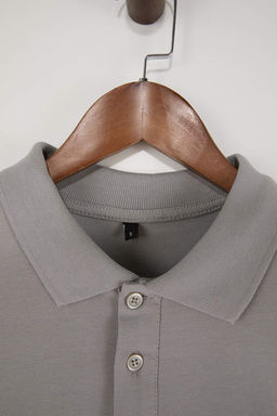 TRENDYOL MAN Gri Regular/Normal Kesim Nak?s Detayl? Polo Yaka T-shirt TMNSS25PO00017 - Trendyolmilla фото 32