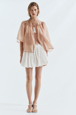 Blusa con mangas mariposa - H&m фото 6