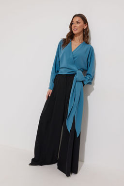 Блуза LYUSHe 4276 голубой  фото 5