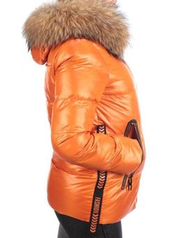 8290 ORANGE Куртка зимняя женская JARIUS (200 гр. холлофайбера) - Фабричный китай фото 4