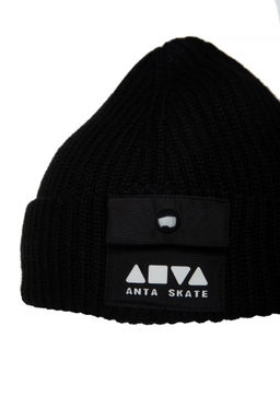 Шапка Черный Beanie - Anta фото 4
