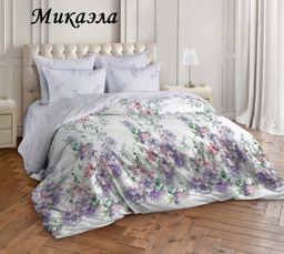 Комплект постельного белья Микаэла, Поплин евро