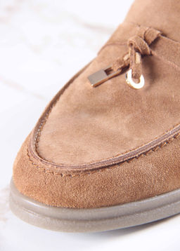 Лоферы туфли EDART 170.2614 be. светло- коричневый замша фото 19