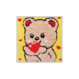 Набор творческая мастерская 22х22см Влюблённый мишка - Lori фото 3