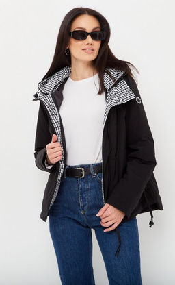 Куртка SCW-KS159-C black - Fine joyce фото 2