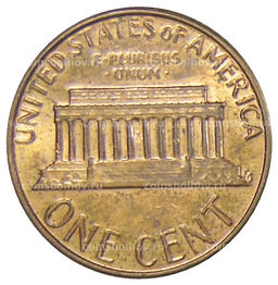 Монета 1 цент 1981 года D США