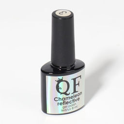 Гель лак для ногтей, Chameleon, 3-х фазный, 8мл, LED/UV, цвет тёмно-зелёный/малиновый (03) - Queen fair фото 7