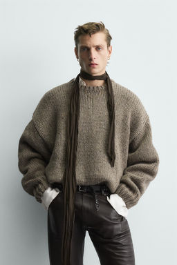 STRUCTURED WOOL JUMPER - Zara фото 2