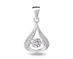 Подвеска, куб.циркон., BY-3274