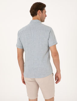 Ye_il Regular Fit K_sa Kollu G_mlek - Pierre cardin фото 5