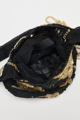 FLORAL EMBROIDERY BUCKET BAG - Zara фото 5