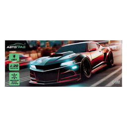 Машинка на пульте управления Грозный рейсер, радиоуправление, 1:20, световые эффекты, цвет зелёный - Автоград фото 10