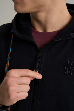 Толстовка на молнии Черный KAI Knit Track Top - Anta фото 11