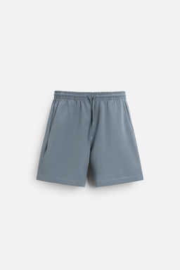 INTERLOCK TEXTURED BERMUDA SHORTS - Zara фото 16