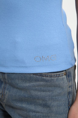 Футболка женская с швом и стразами ФЖ-002