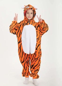 Пижама кигуруми Огненный тигр (детская)