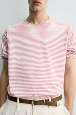 CAMISETA JACQUARD RAYAS / rayas