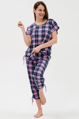 Костюм женский из футболки и брюк из кулирки Крым розовый - Амадэль фото 9