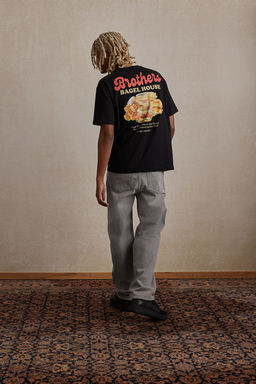 Camiseta con motivo estampado Loose Fit