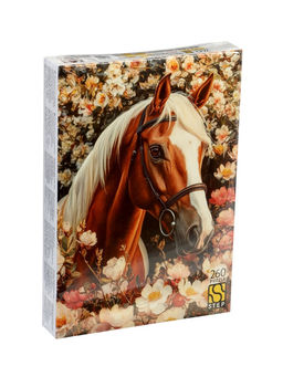 Цена за 2 шт. Пазл 260 эл. "Конь"