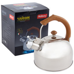 Чайник метал. DJB-3293 (3 л со свист., капсульное днo) арт. 900062