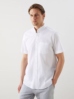 Regular Fit K?sa Kollu Arm?rl? Erkek G?mlek