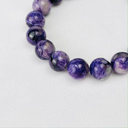 Браслет из Чароита 18,5 см - Радуга самоцветов фото 2