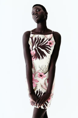 Vestido de tirantes en mezcla de lino - H&m фото 6