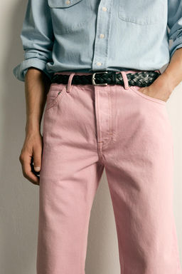 JEANS STRAIGHT FIT / Rosa claro - Zara фото 6