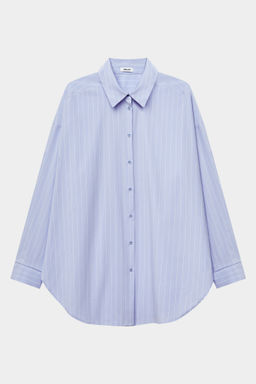 Рубашка оверсайз в полоску - Mollis фото 5