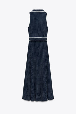POLKA DOT MIDI DRESS - Zara фото 13