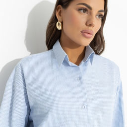 Рубашка оверсайз Невероятно хороша - Charutti фото 3